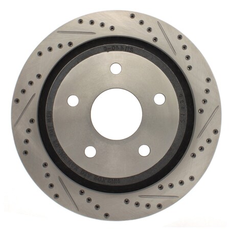 Select Drilled/Slotted Brake Rotor,227.67054L